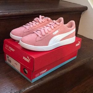 PUMA Vicky v-2 in bridal rose-white-silver SNEAKER